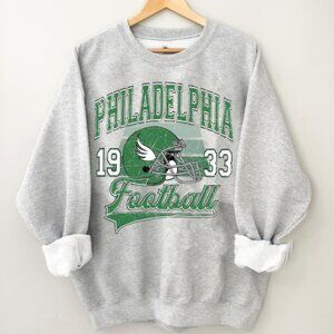 Vintage 90s Philadelphia Football Sweatshirt, Retro Philadelphia NFL fans shirt